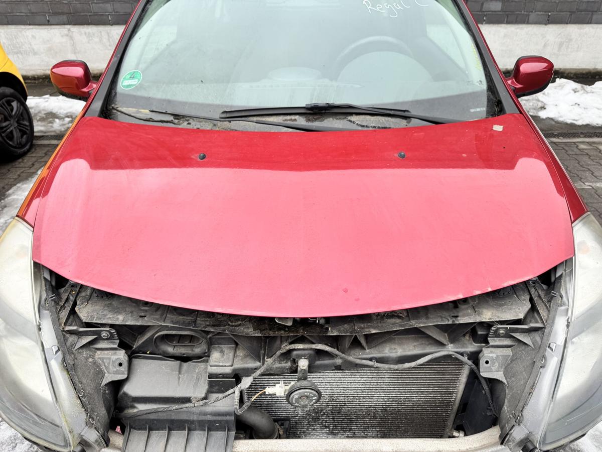 Renault Clio 3 original Motorhaube TENNJ Rouge Dyna ROT Bj.2009
