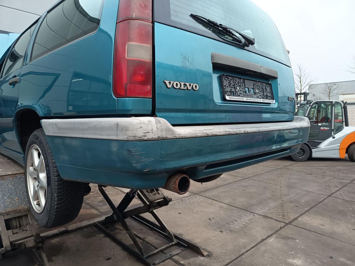 Volvo 850 Kombi original Sto&szlig;stange F&auml;nger hinten Heck 422 T&uuml;rkis met Bj 1995