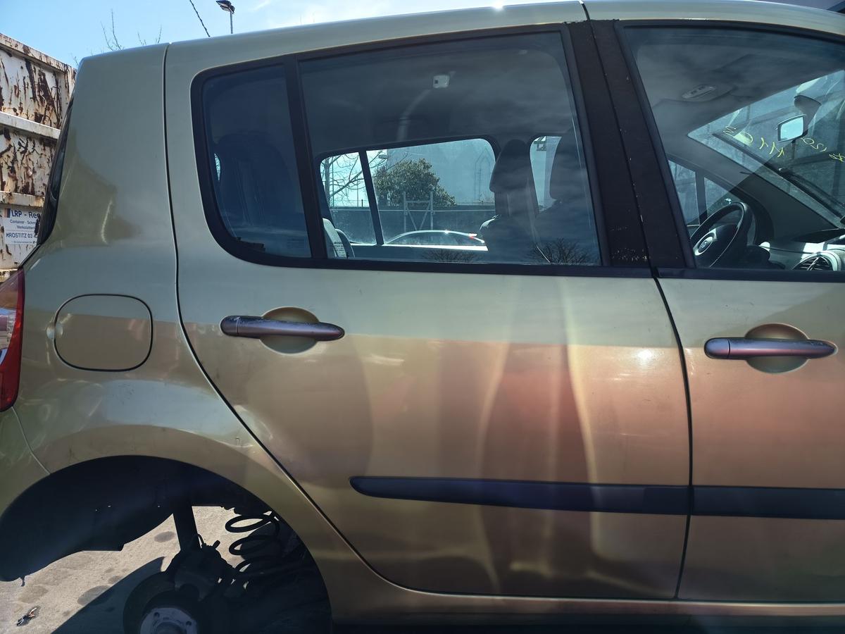 Renault Modus original T&uuml;r hinten rechts TED99 Gr&uuml;n Baujahr 2005