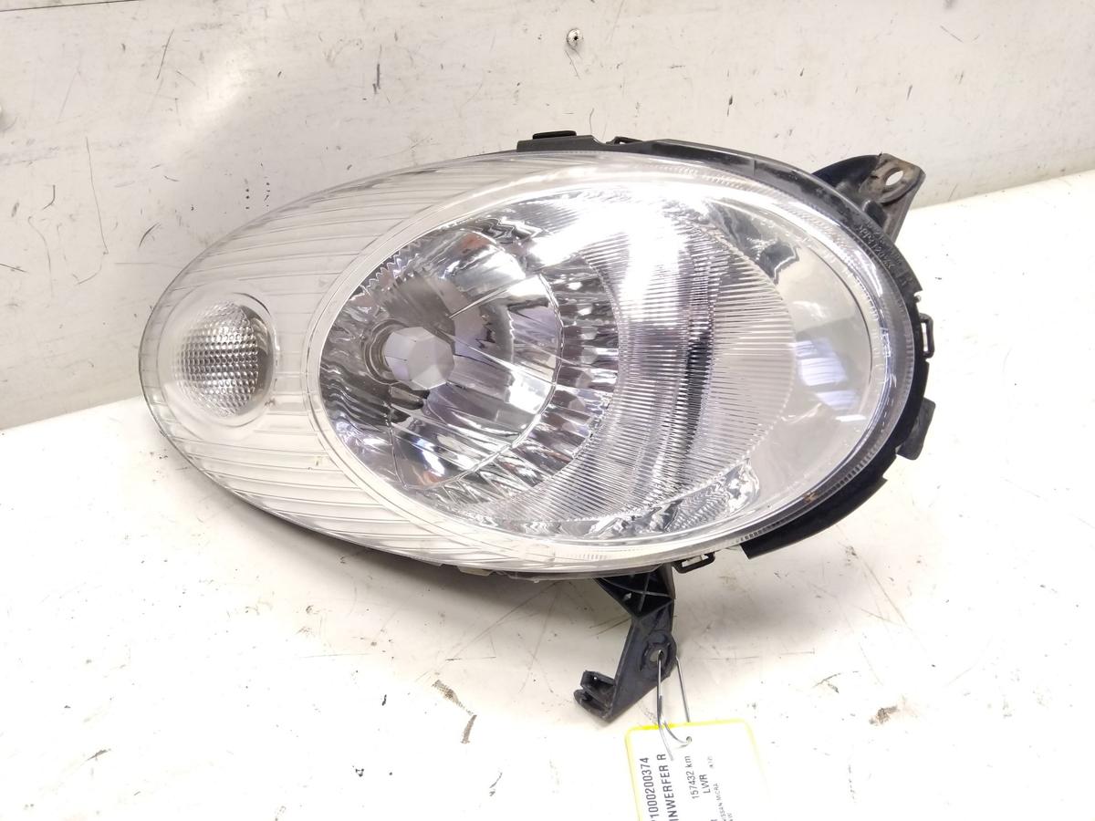 Nissan Micra K12 Scheinwerfer rechts Halogen mit LWR DEPO BJ2003