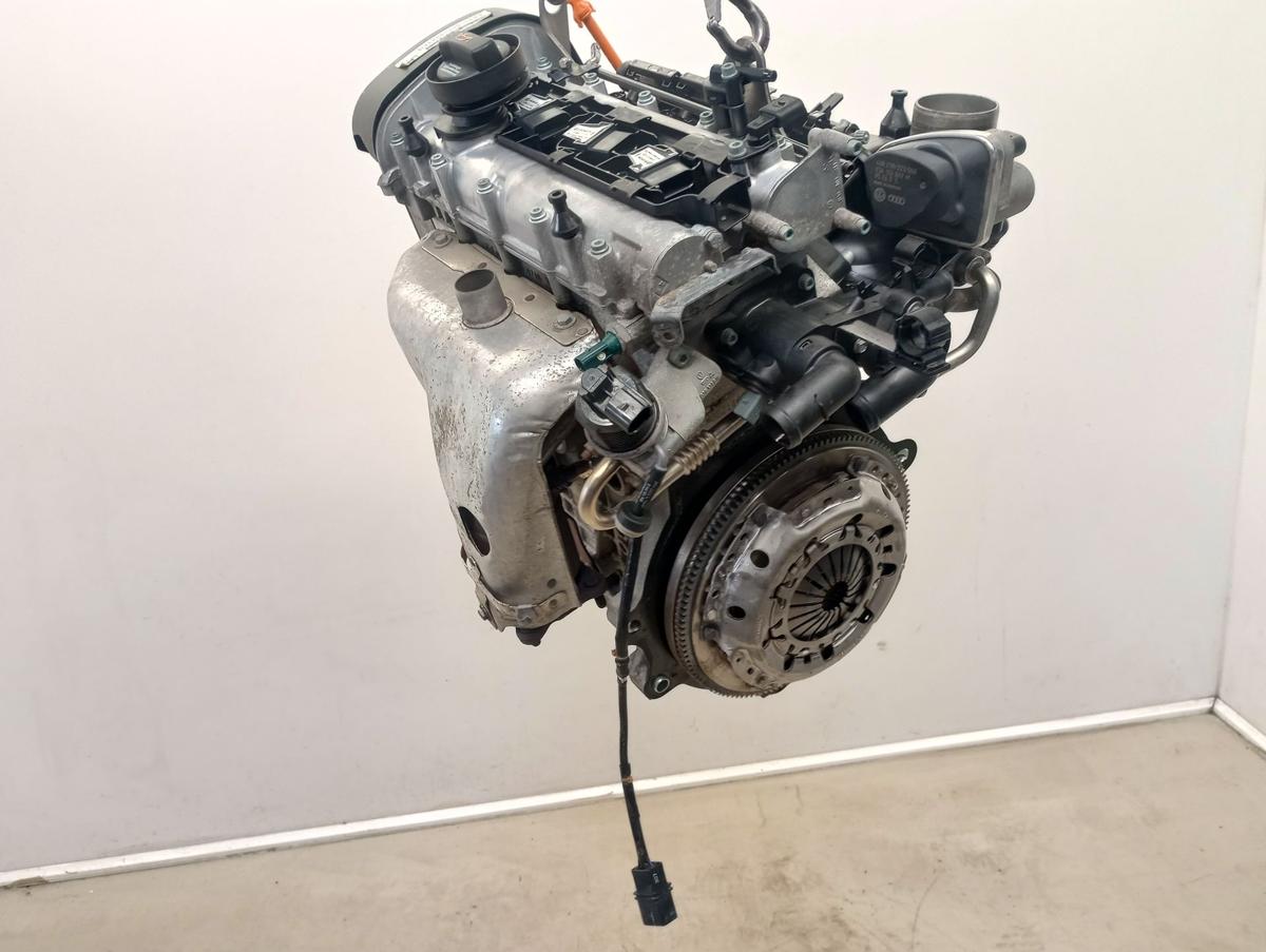 Skoda Fabia 6Y geprüfter Motor BBZ Benzin 1,4l 74kW 118TKM Bj 2005