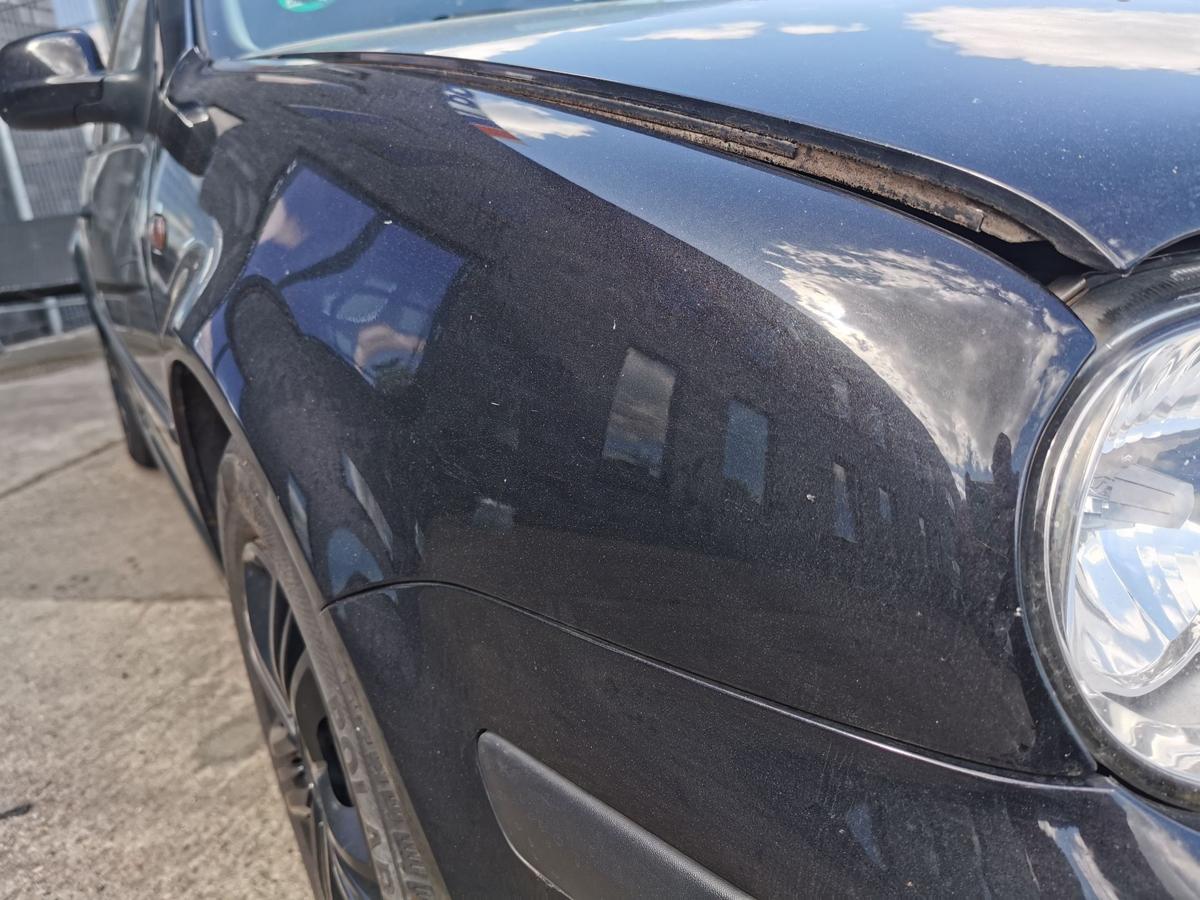 VW Golf IV 1J Kotflügel Fender Seitenwand vorn rechts LC9Z Black Magic Perl