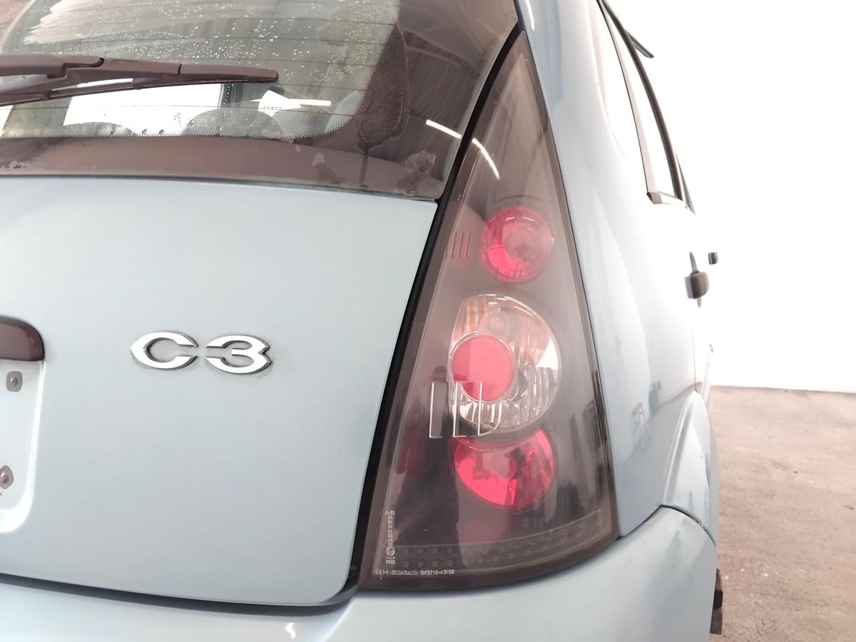 Citroen C3 Satz R&uuml;ckleuchten Schlussleuchten Klarglas schwarz Sonar BJ2005