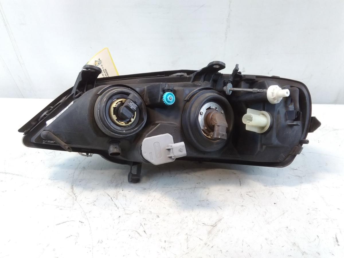 Opel Astra G original Scheinwerfer vorn rechts Halogen mit LWR oberhalb leicht vergilbt