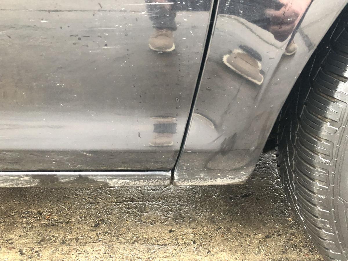 Opel Corsa D T&uuml;r vorn rechts Beifahrert&uuml;r im Rohbau 5t&uuml;rer 2HU Saphirschwarz