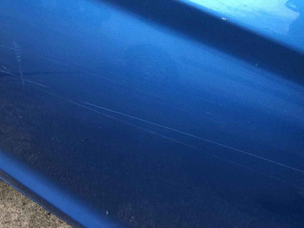 Ford KA RU8 Tür vorn rechts Beifahrertür im Rohbau Dive Blau Autotür