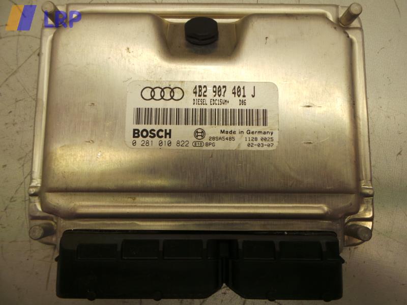 Audi A6 4B Bj.2002 original Motorsteuergerät 2.5TDI 132kw 4B2907401J