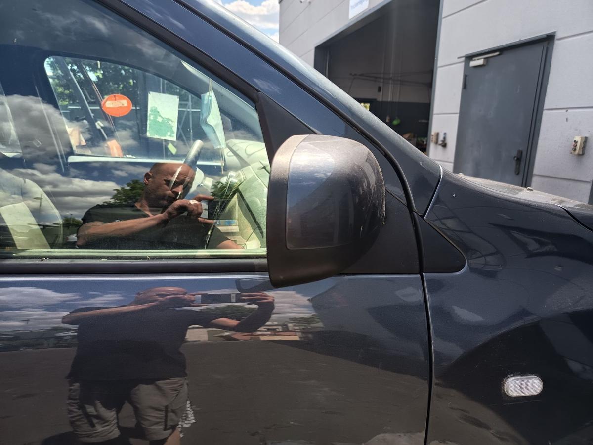 Dacia Lodgy orig elektrischer Außenspiegel rechts Tekna Kometgrau Bj 2012