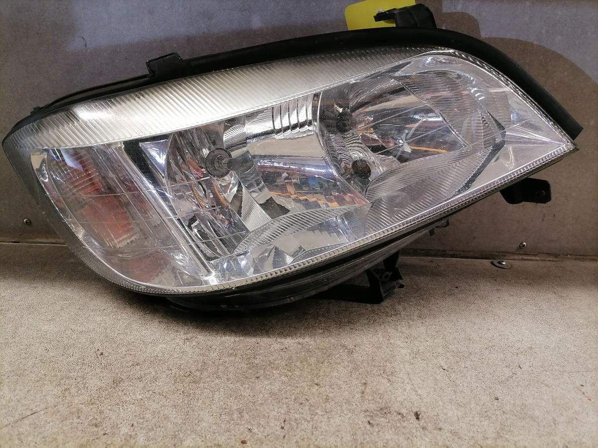 Opel Zafira A Scheinwerfer rechts vorn Halogen Lampe BJ04