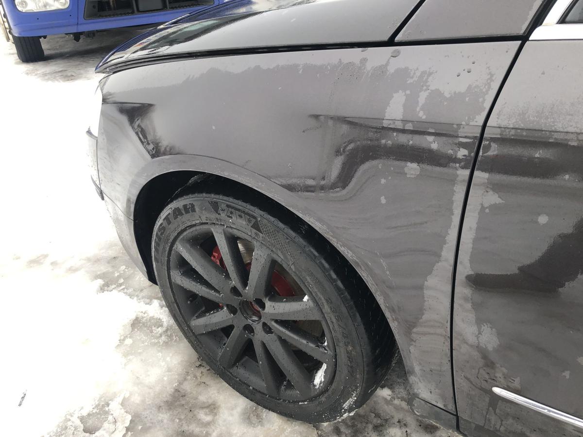 VW Passat 3C Variant Kotfl&uuml;gel links Radabdeckung Fender LC8Z Moccabrown