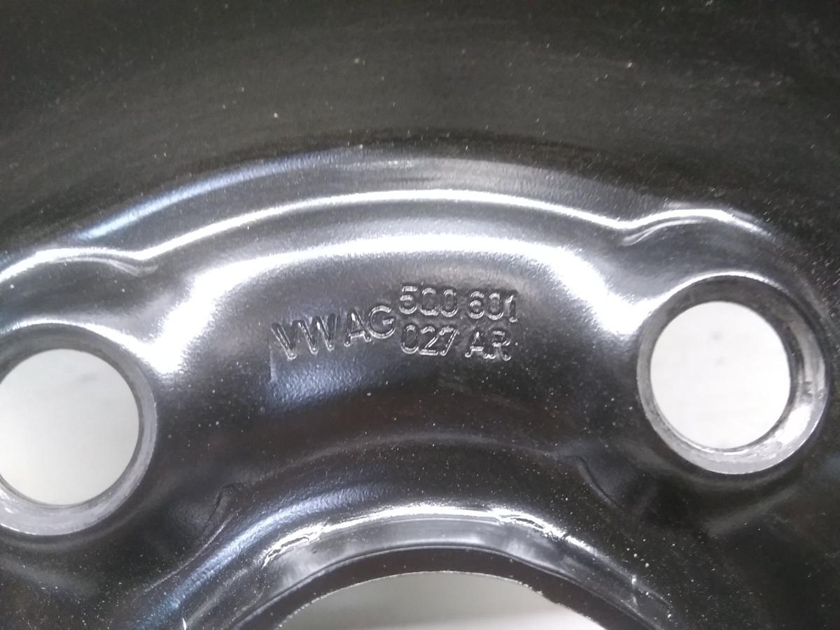 VW Golf 7 original Notrad 125/70R16 mit Wagenheber und Werkzeugbox Bj.2017