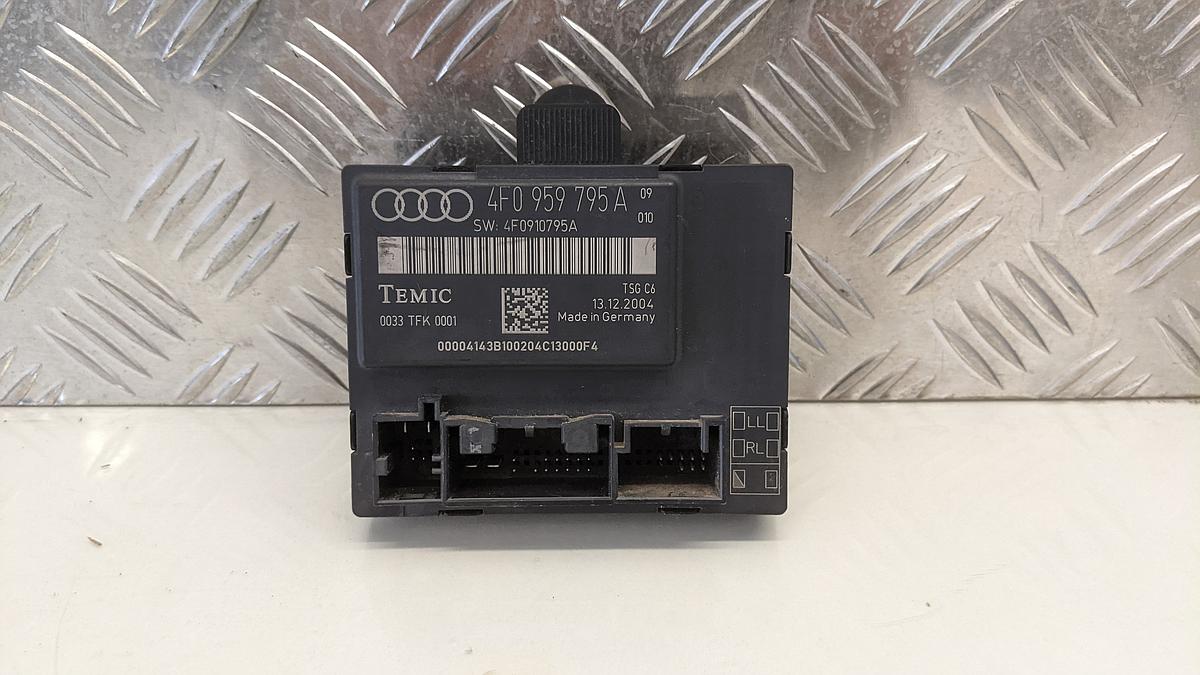 Audi A6 4F C6 Steuergerät Tür hinten links 4F0959795A