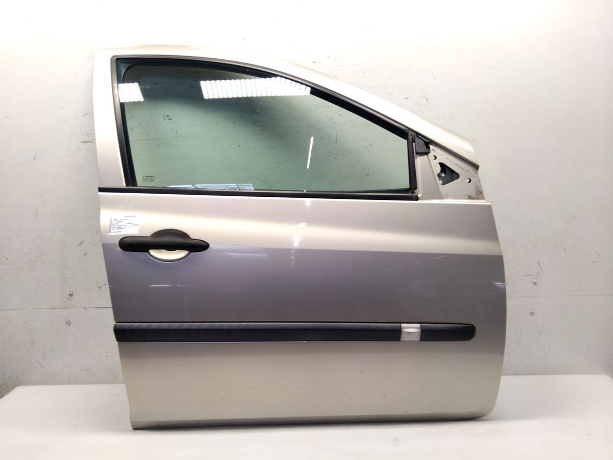 Renault Clio 3 T&uuml;r vorn rechts Beifahrert&uuml;r 5-t&uuml;rig TED11 Beige Poivre BJ2005
