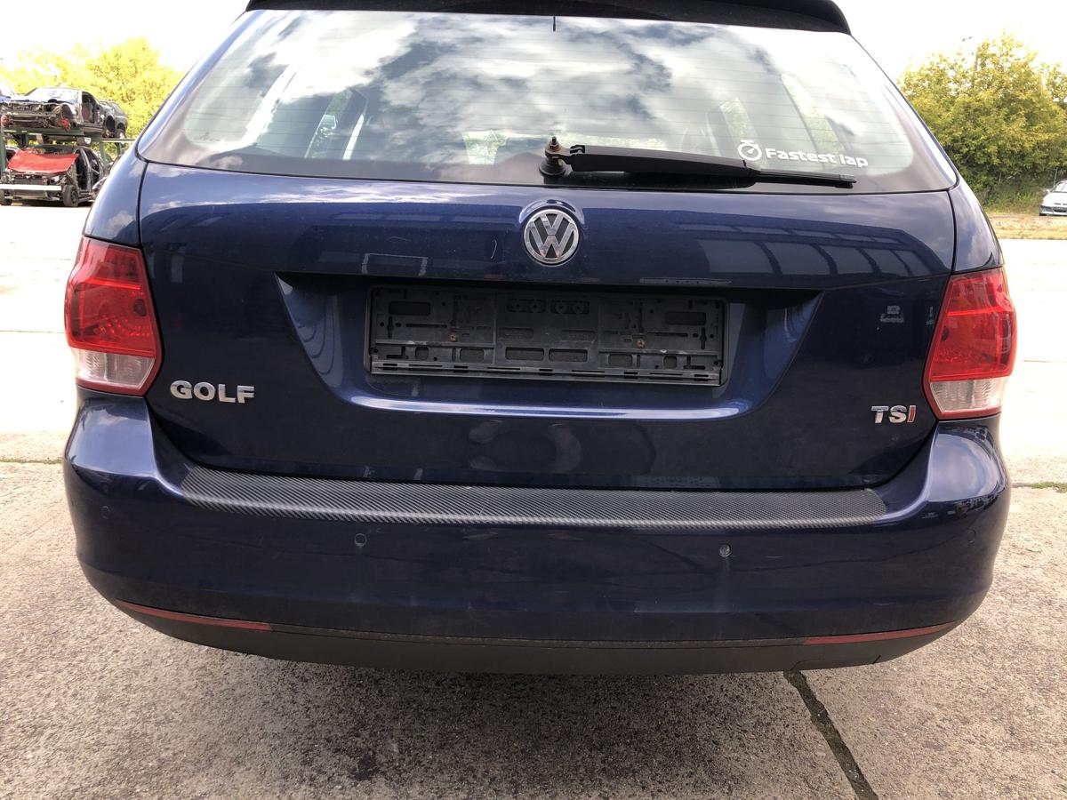 VW Golf 5 1K5 Variant Stoßfänger hinten Heckstoßstange mit PDC LD5Q Shadowblue