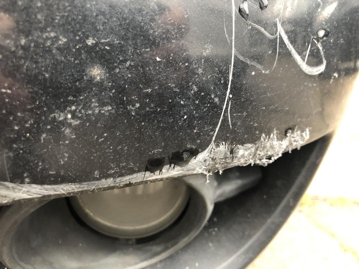 Chrysler Grand Voyager RT Stoßfänger vorn mit Nebelscheinwerfer und für SWRA