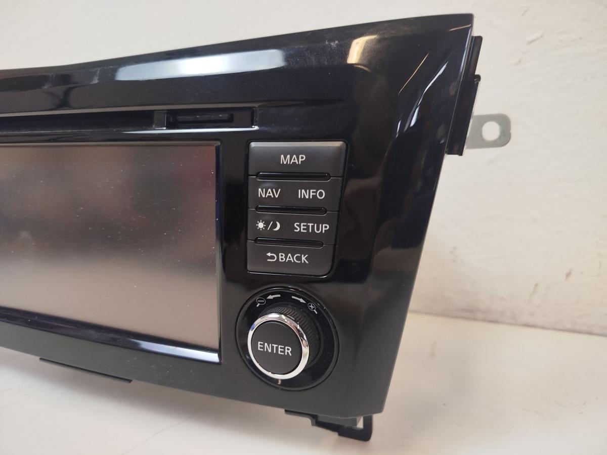 Nissan Qashqai J11 Radio Autoradio Navigation 360 Grad Kamera Originalteil Bosch