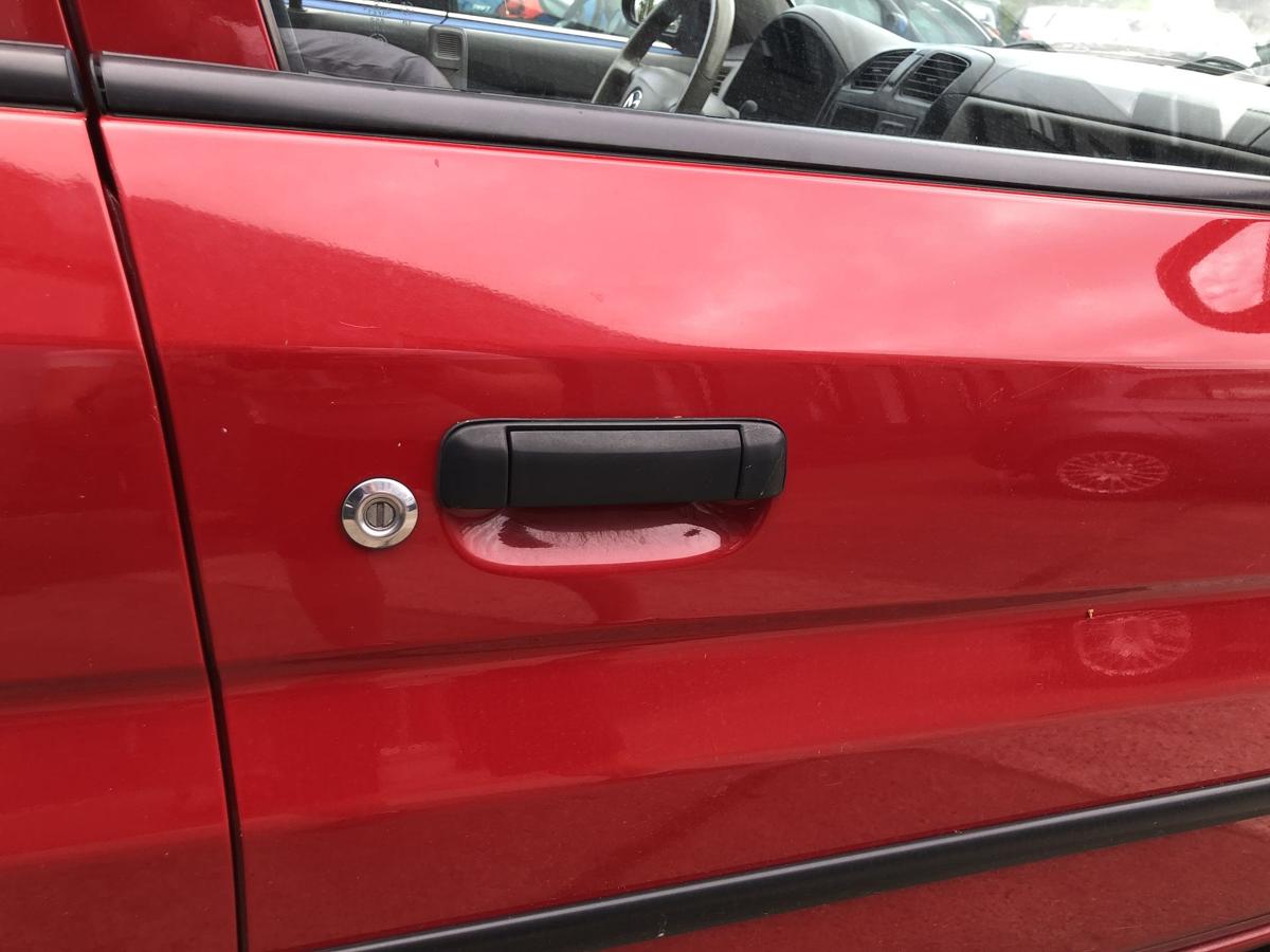Mazda Demio DW T&uuml;r vorn rechts Beifahrert&uuml;r im Rohbau rot Autot&uuml;r