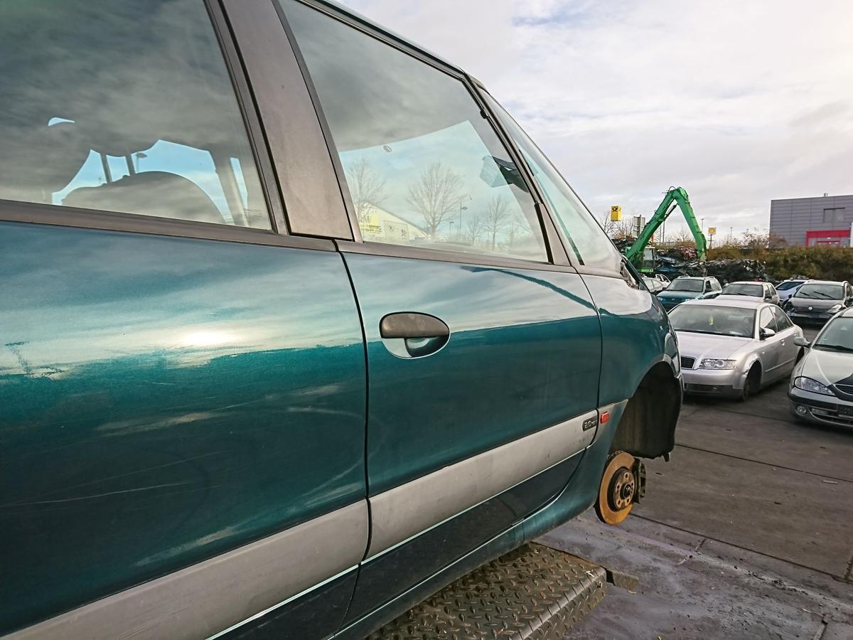 Renault Espace III orig Tür vorn rechts Beifahrerseite NV296 Tiefseegrün Bj 1999