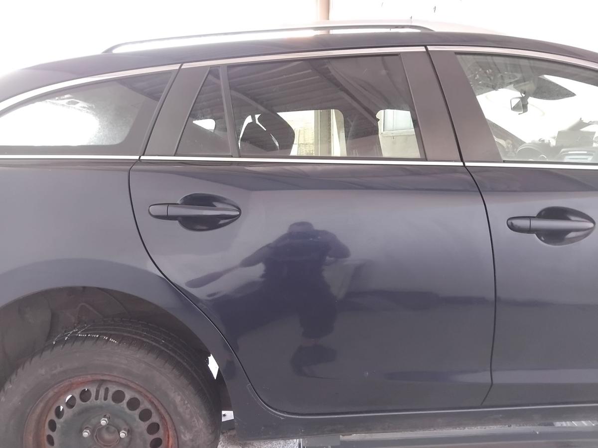 Mazda 6 Kombi GJ original T&uuml;r hinten rechts dunkelblaumetallic BJ2013