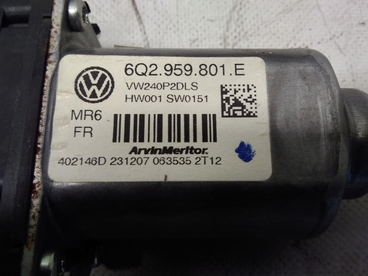 VW Polo 9N3 original Fensterhebermotor vorn rechts 6Q2959801E BJ2008