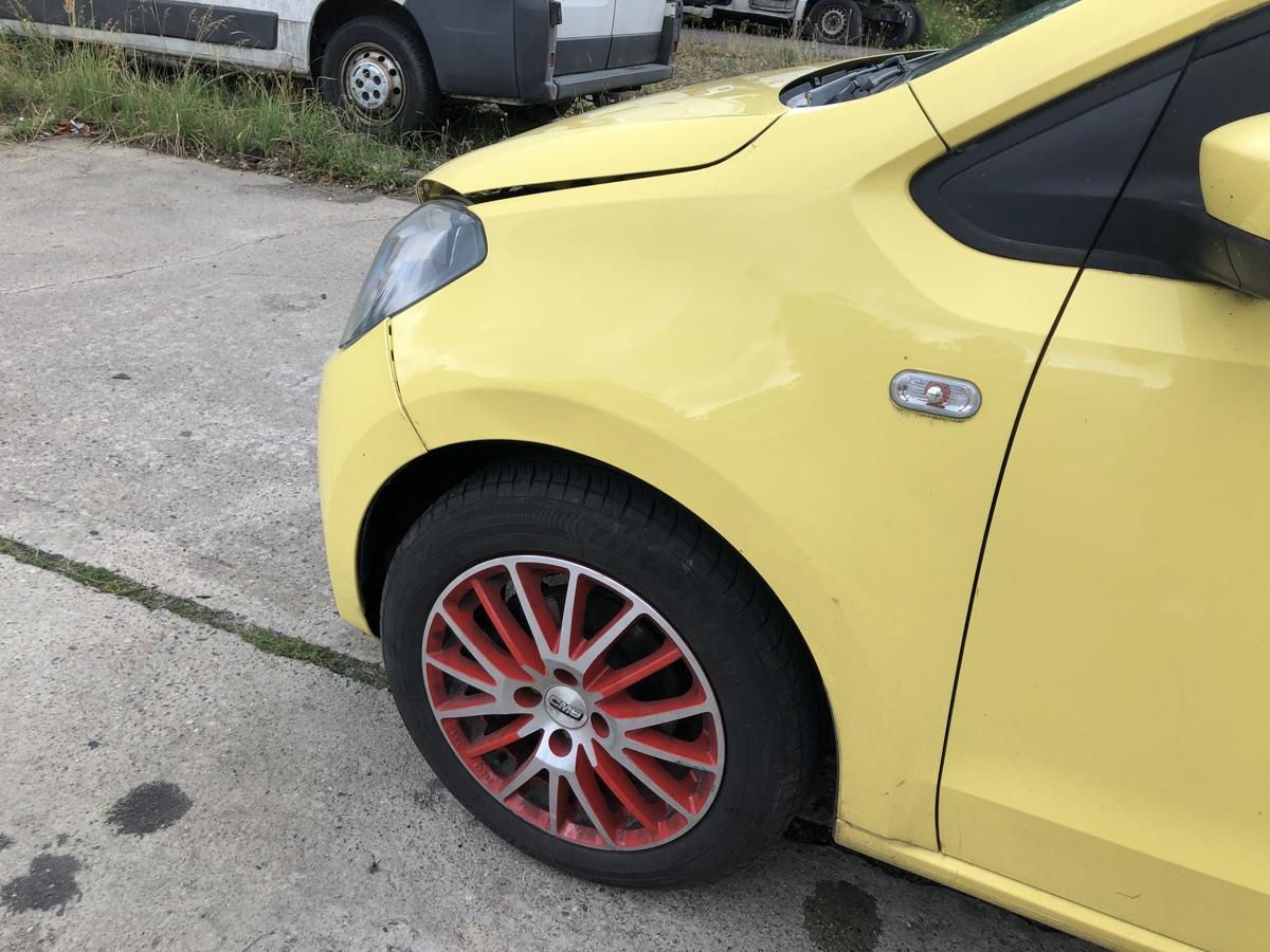 Seat Mii Typ AA Kotfl&uuml;gel vorn links Fahrerseite LB1B Sunflower Yellow