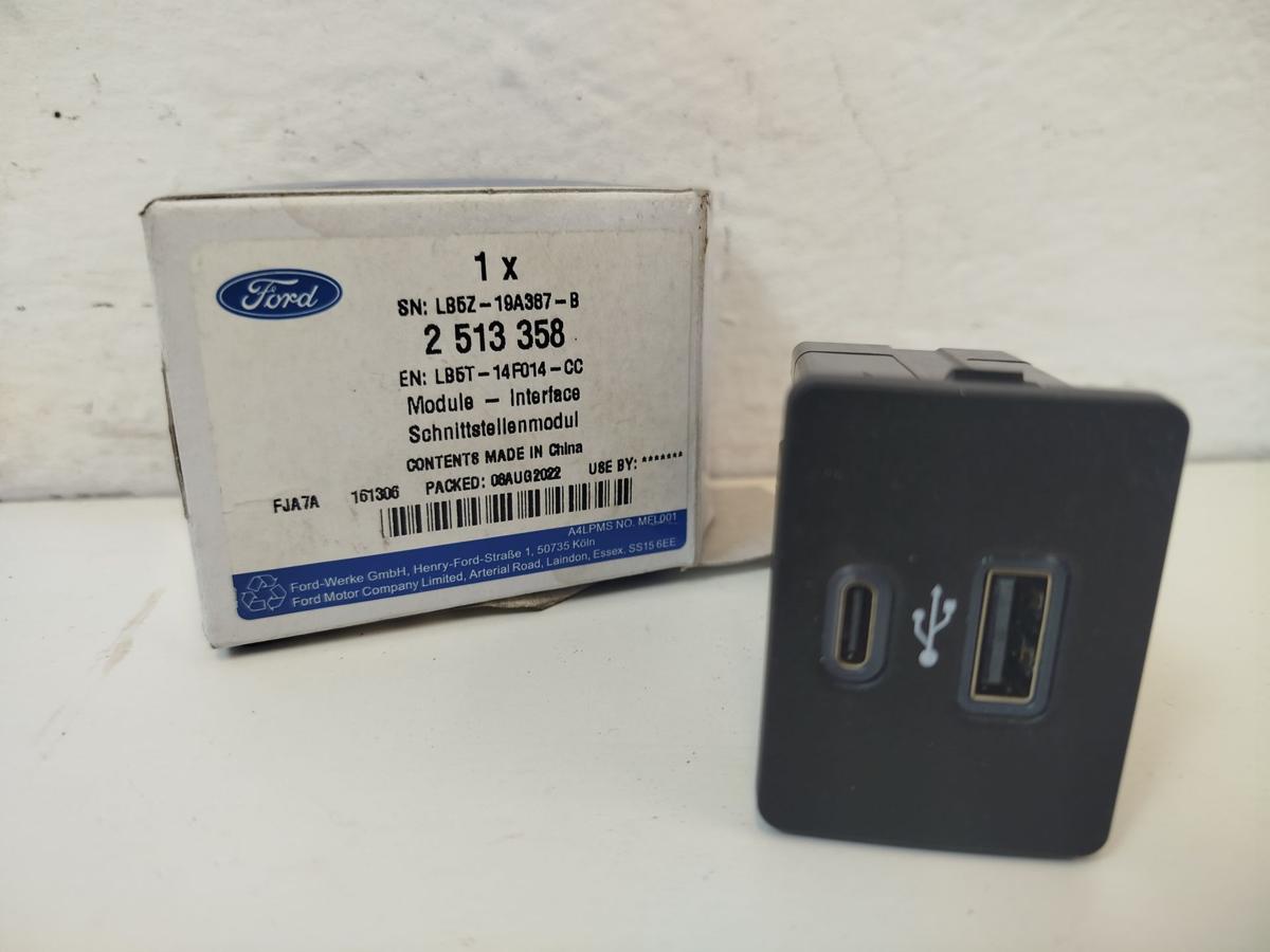 Ford Kuga III DFK Interface USB Schnittstelle Anschluss USB USB C