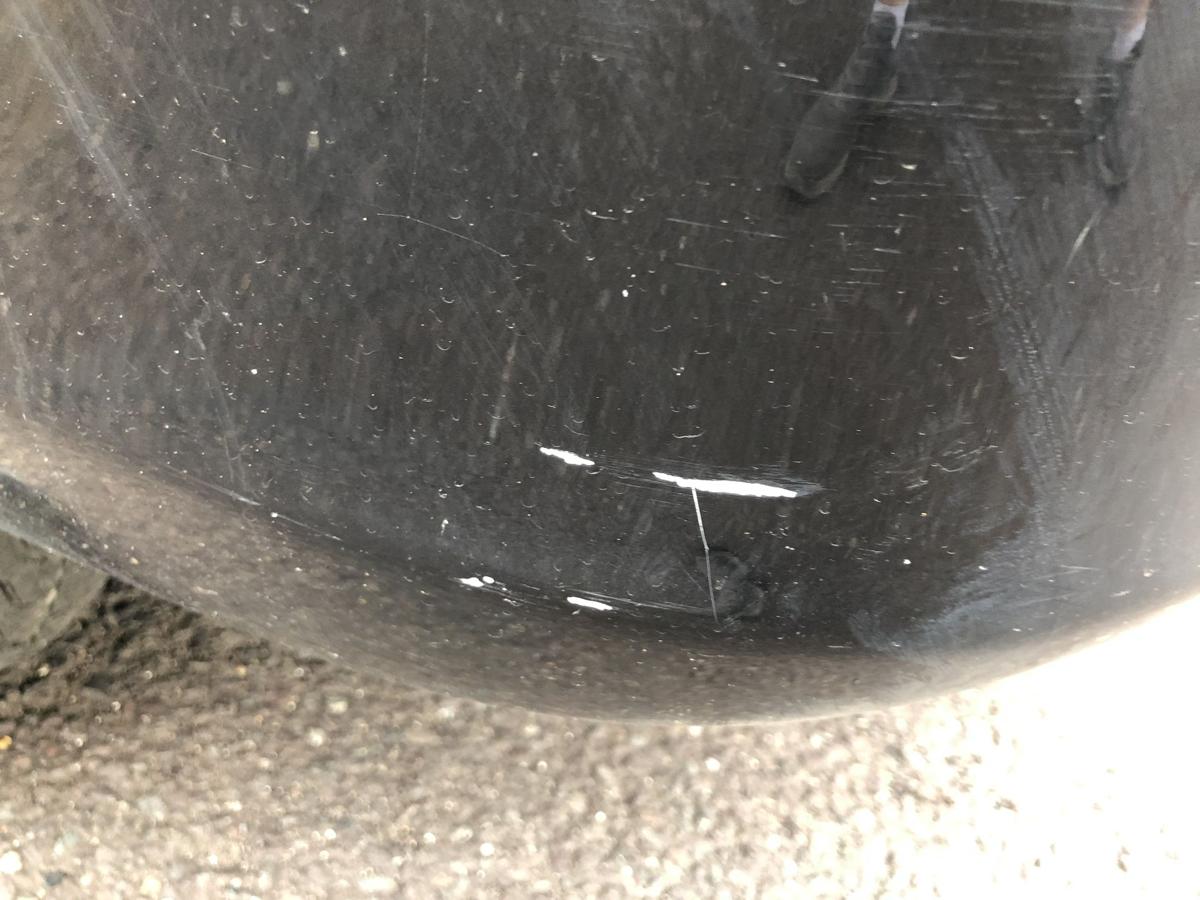 Peugeot 307 SW 3E 3H Sto&szlig;f&auml;nger hinten Hecksch&uuml;rze Kombi ohne PDC EXL schwarz
