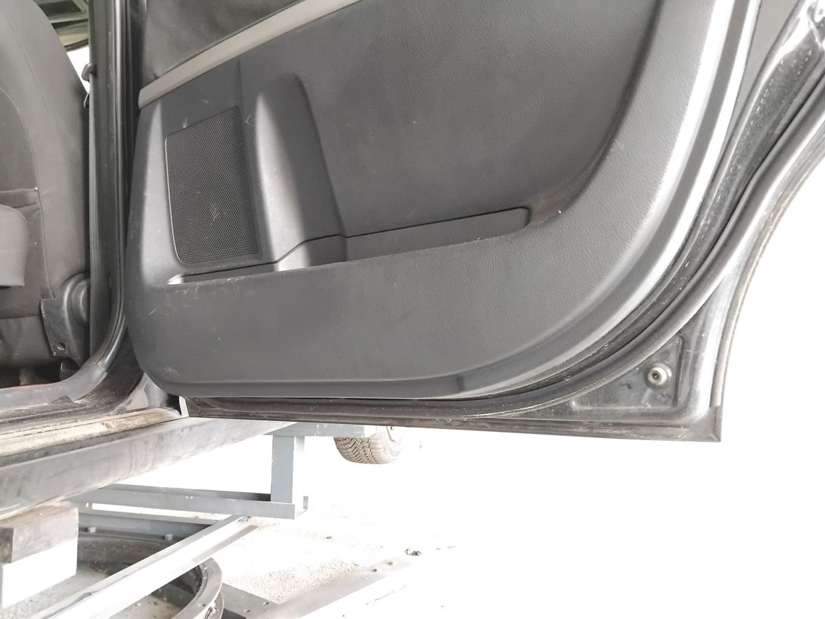 Toyota Corolla Verso II AUR10 Tür hinten rechts BJ2006 209 night sky black perleffekt