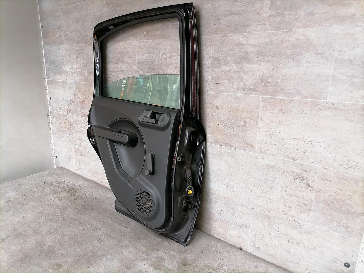 Fiat Panda 169 BJ07 Tür hinten links Schwarz