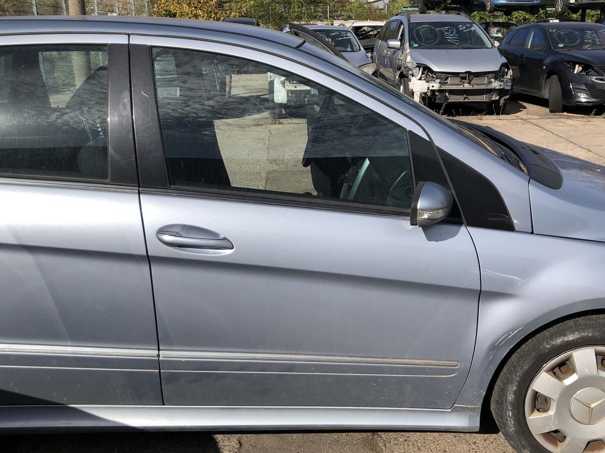 Mercedes B-Klasse W245 T&uuml;r vorn rechts Beifahrert&uuml;r im Rohbau 391 Horizontblau