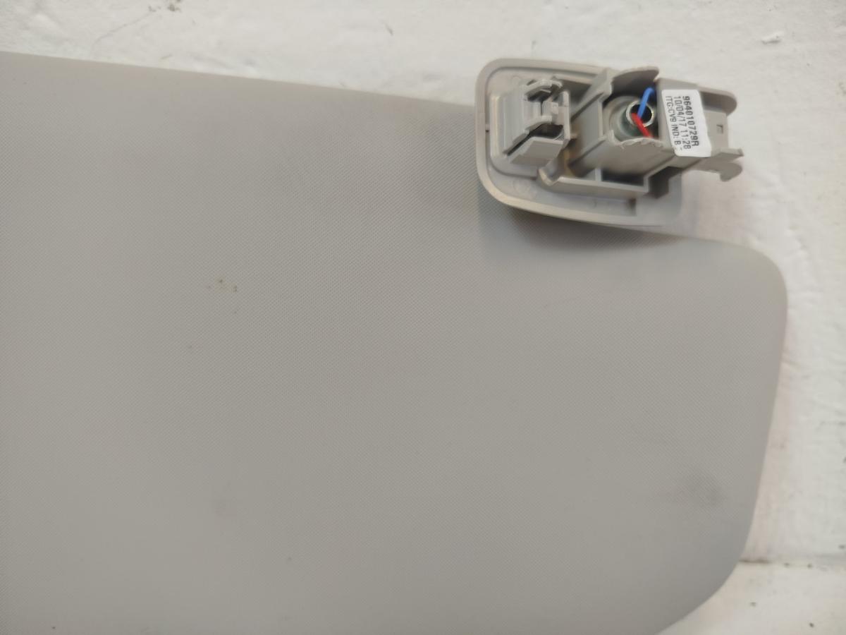 Renault Scenic IV 4 J9 Sonnenblende vorn links ausziehbare Zusatzblende Spiegel