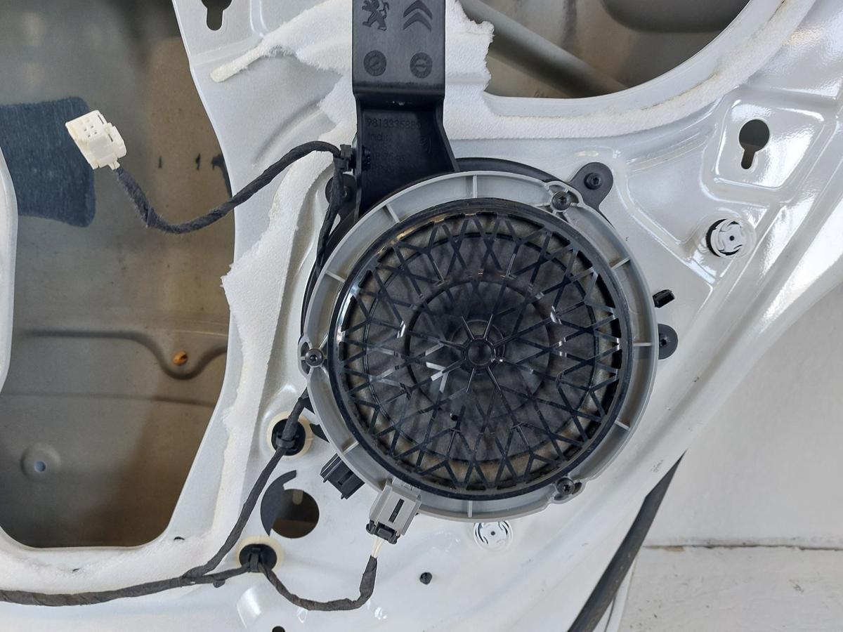 Citroen C3 III SX ab17 T&uuml;r hinten rechts Fondt&uuml;r im Rohbau EWP weiss Heckt&uuml;r