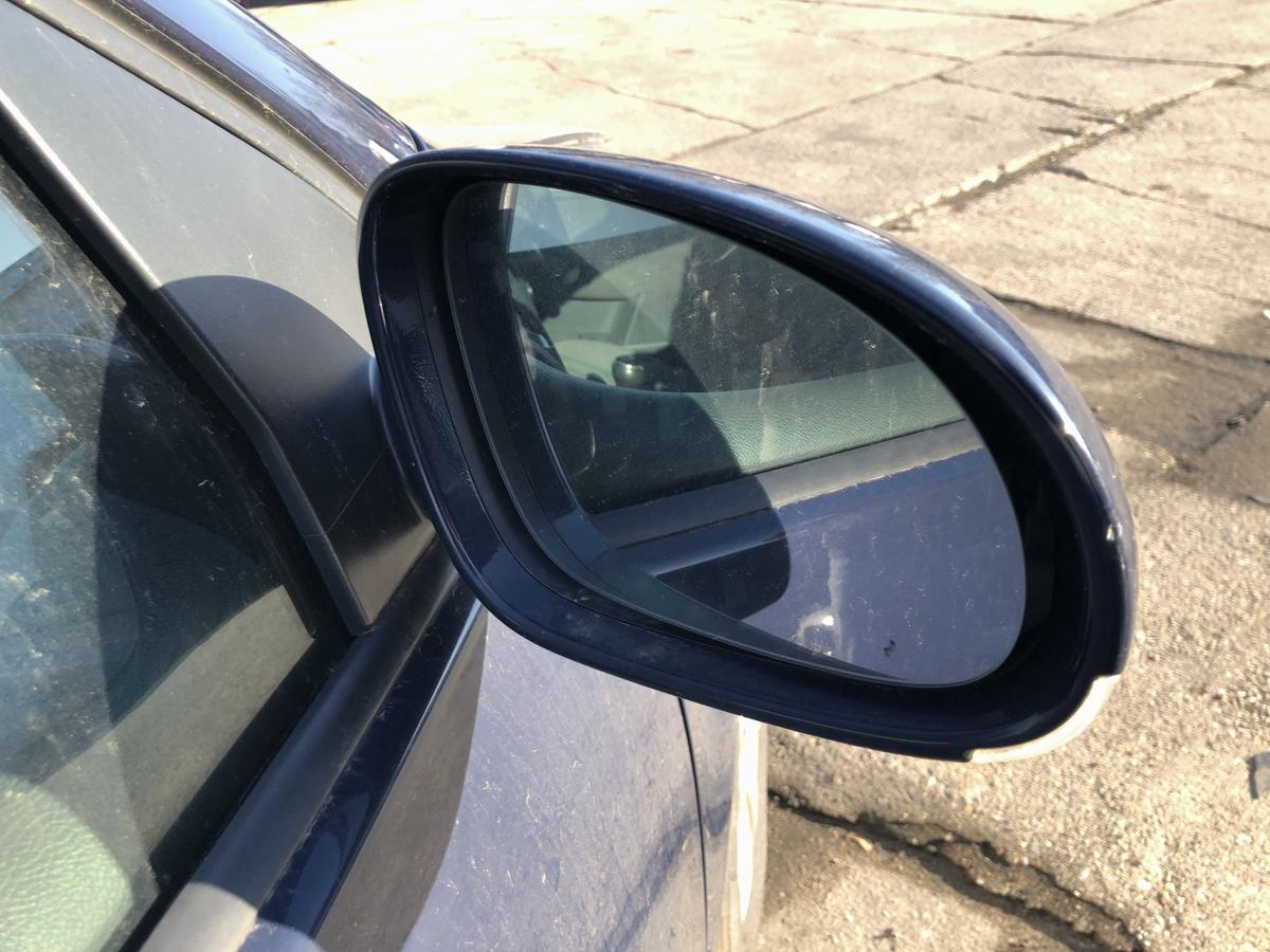 VW Golf 5 V 1K Au&szlig;enspiegel rechts R&uuml;cklspiegel elektrisch LA5G Perlblau