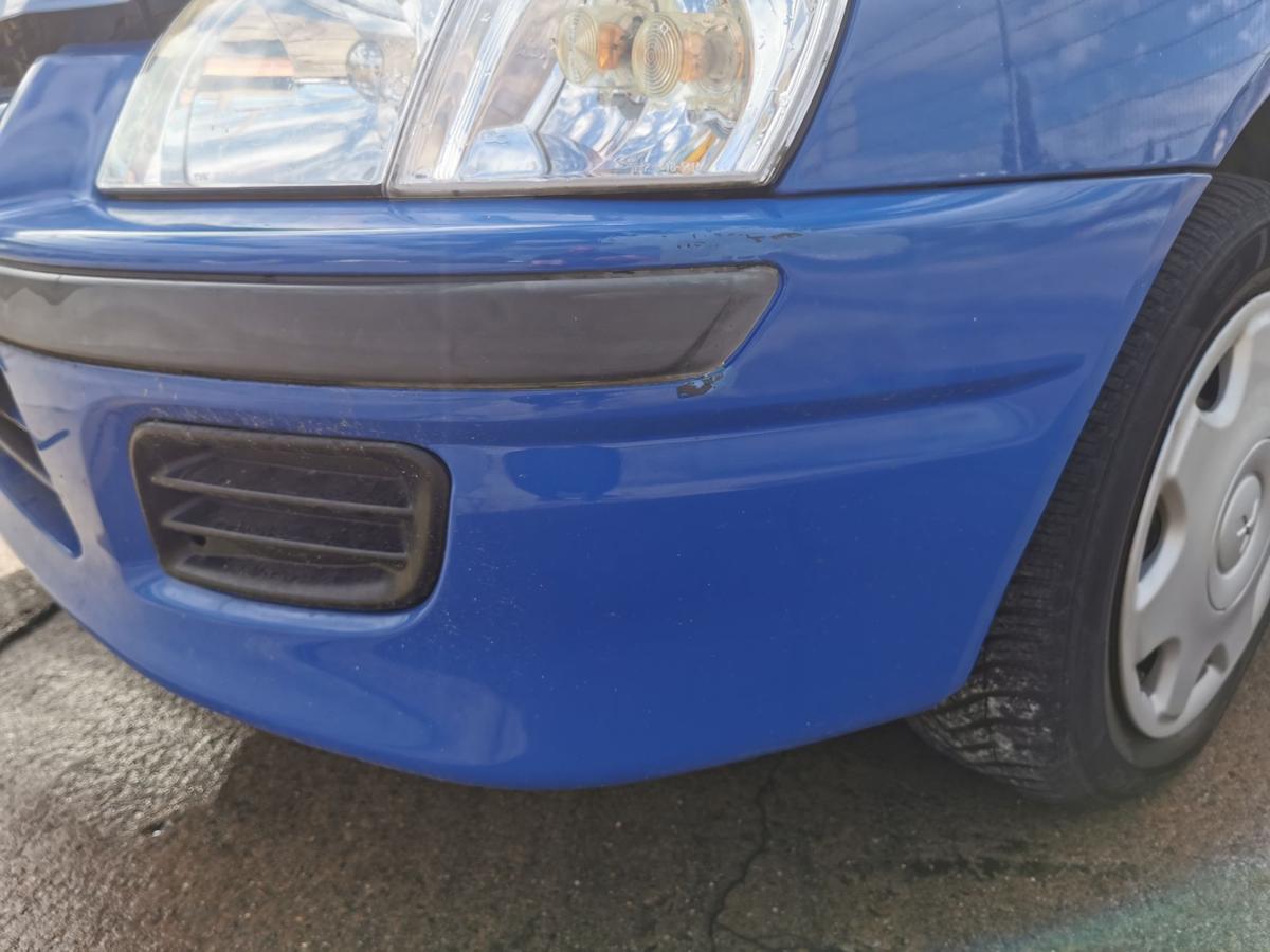 Mitsubishi Space Star DG0 Stossstange Stossfänger Bumper vorn T26 Ionia Blue -02