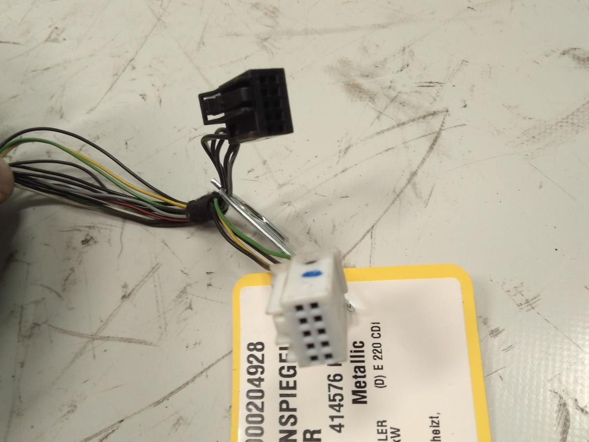Mercedes E Klasse S211 original Au&szlig;enspiegel links elektrisch anklappbar BJ2004
