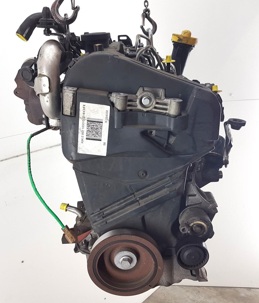 Dacia Duster Motor ohne Anbauteile K9K892 Bj2012 1,5DCI 66kw zur Aufbereitung