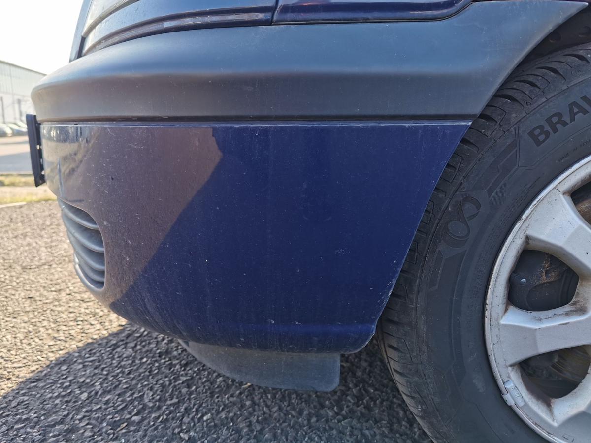 Opel Zafira A Stossstange Stossf&auml;nger Bumper vorn Z20Z Atlantikblau