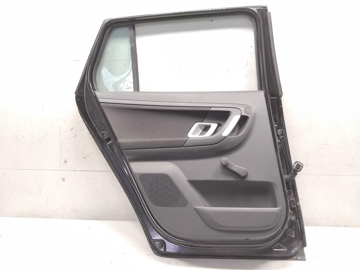 Skoda Fabia 2 Kombi 5J T&uuml;r hinten links schwarzmetallic 9910 LF9R Bj.2008