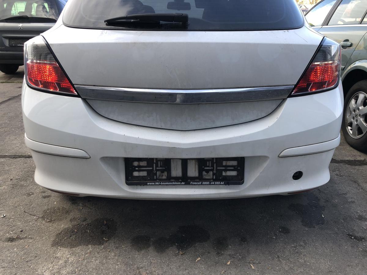 Opel Astra H GTC Sto&szlig;f&auml;nger hinten Hecksch&uuml;rze Hecksto&szlig;stange 10U Casablancawei&szlig;