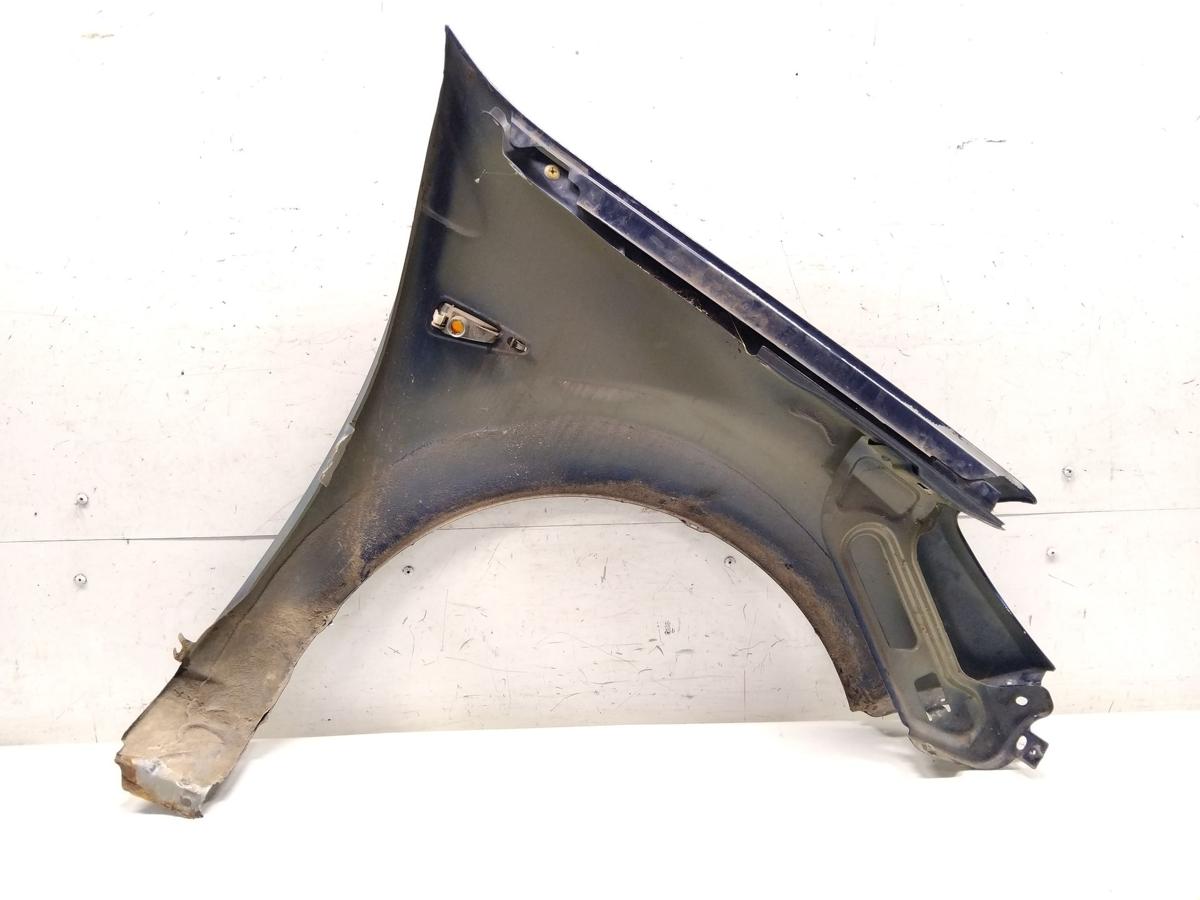 Dacia Sandero 1 original Kotfl&uuml;gel vorn links dunkelblau BJ2010