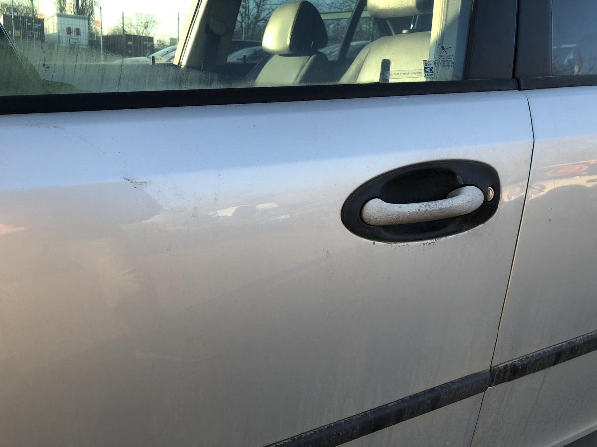 Saab 9-3 Typ YS3F T&uuml;r vorne links Fahrert&uuml;r Autot&uuml;r Rohbau silber