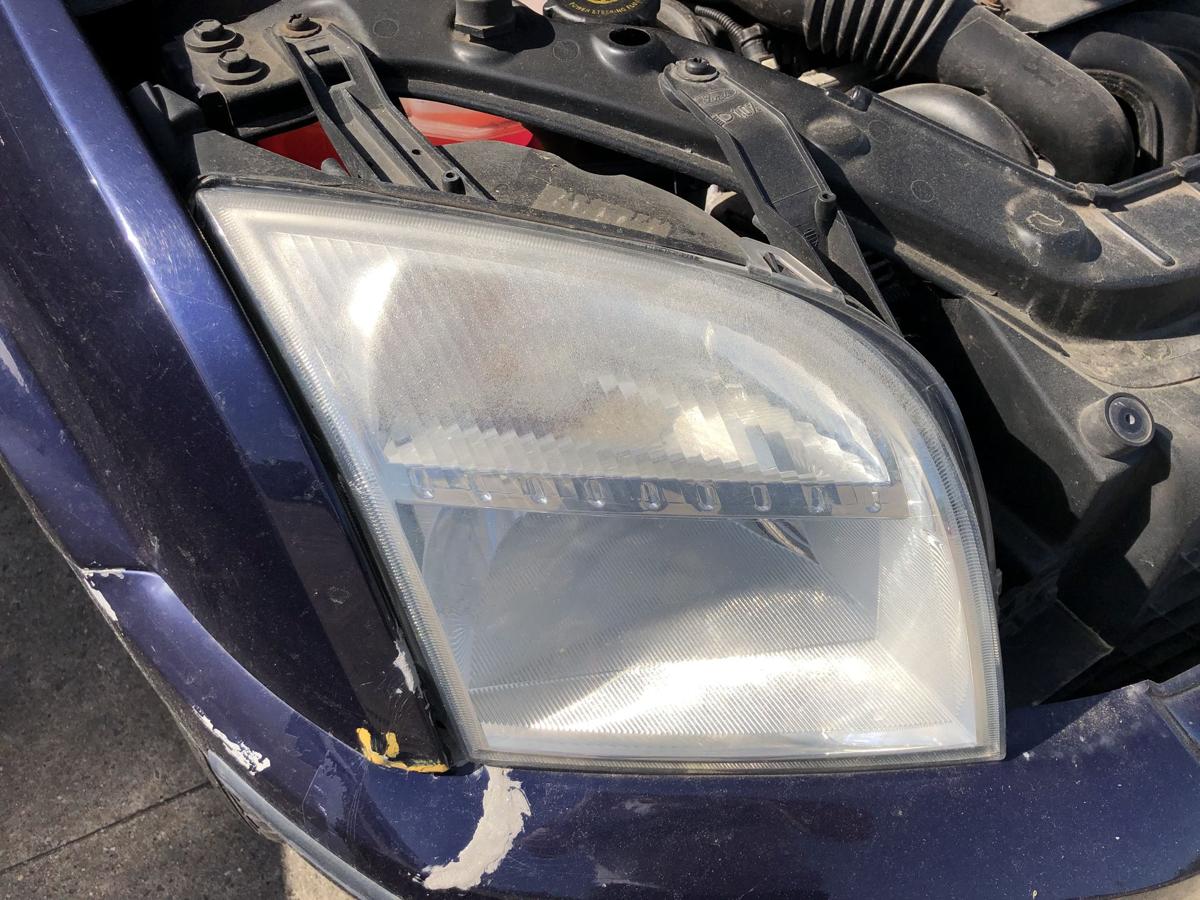 Ford Fusion JU2 Scheinwerfer rechts Hauptscheinwerfer Halogen Tr&uuml;bung 02 bis 05