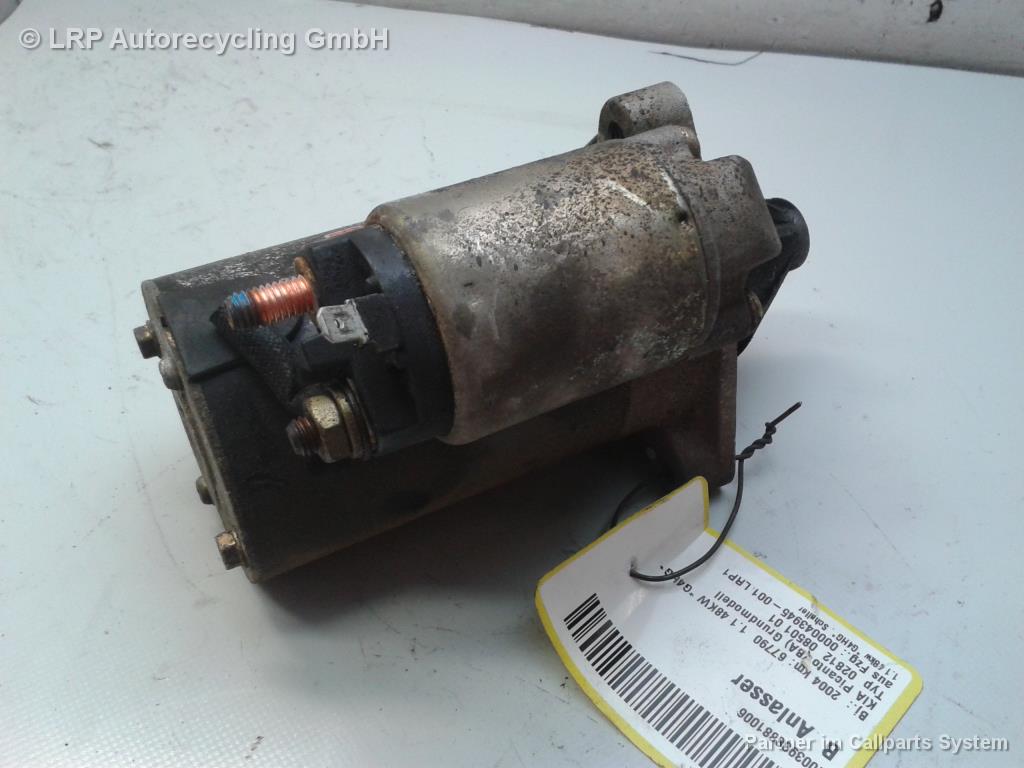 Kia Picanto original Anlasser Starter TM000A37001 BJ2004