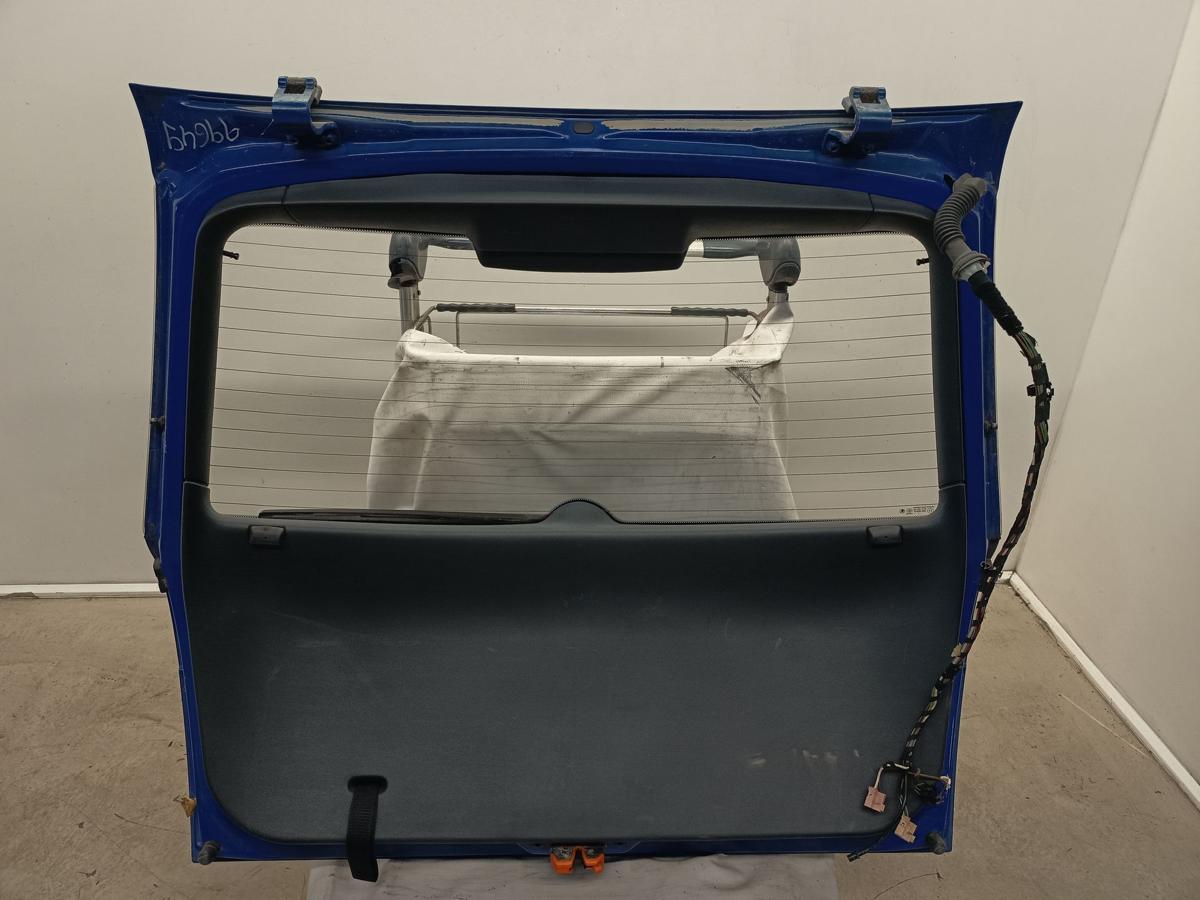 Skoda Fabia 6Y Limo ab 2005 original Heckklappe mit Scheibe LF5K Dynamic Blue