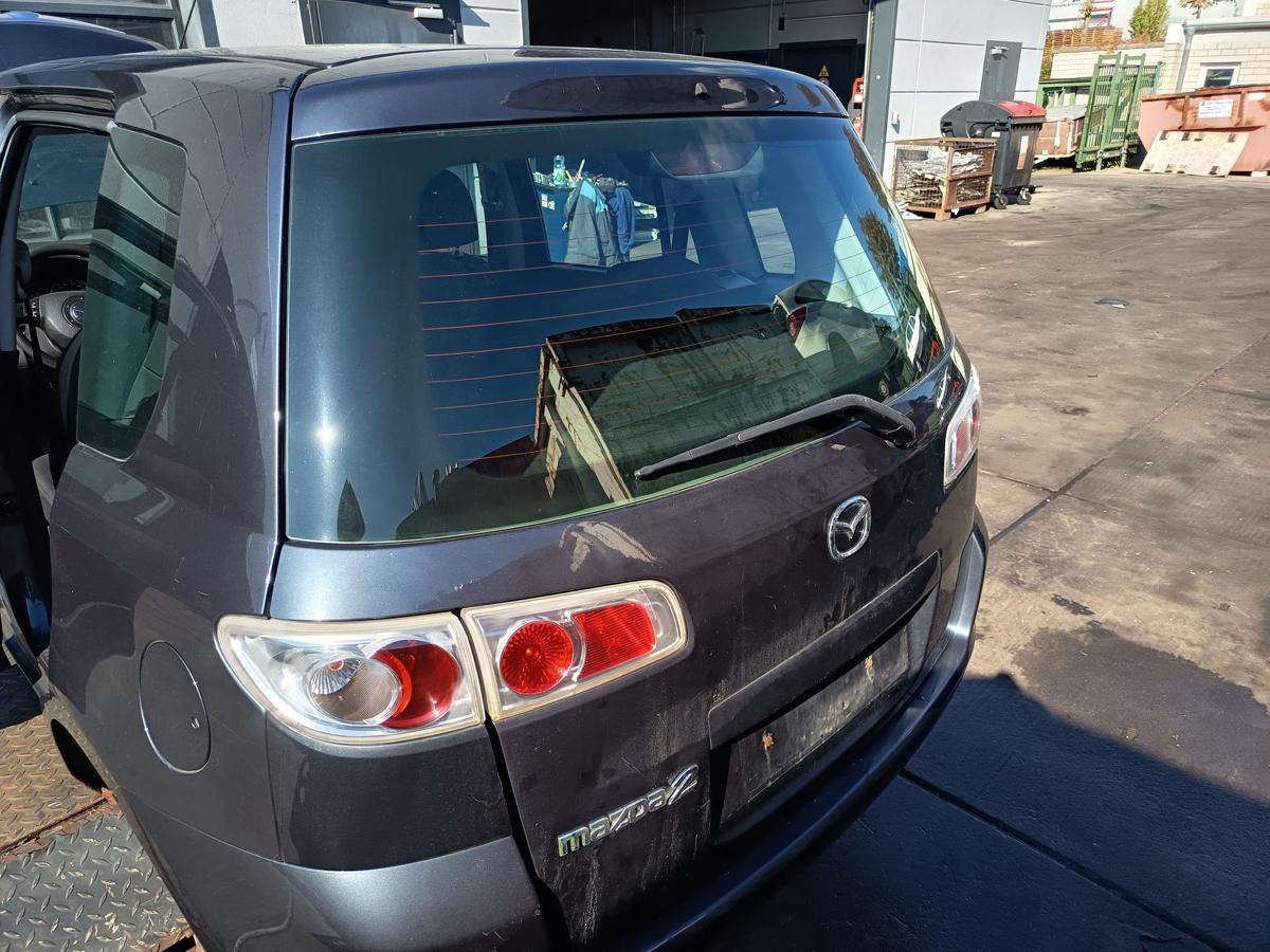 Mazda 2 DY original Heckklappe mit Scheibe 33T Seegrau Bj 2006
