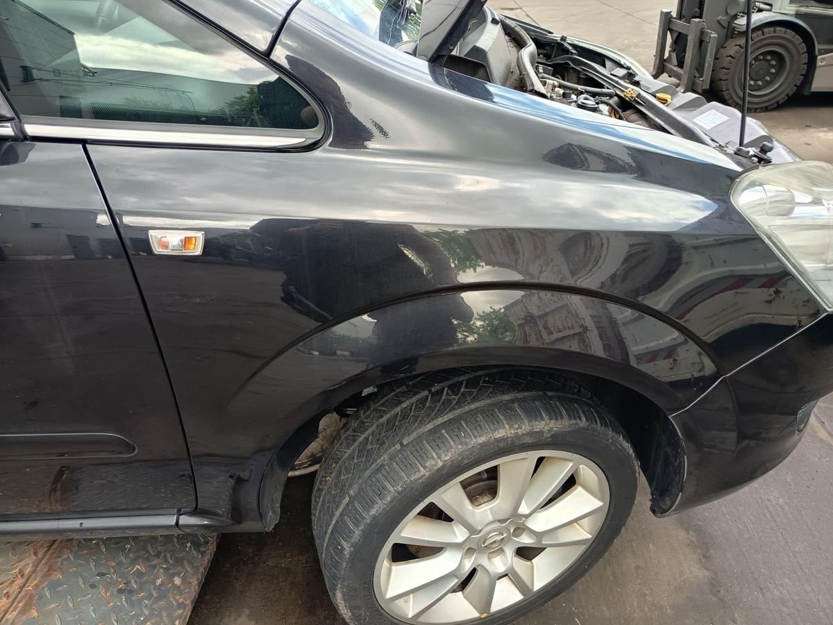 Opel Zafira B original Kotfl&uuml;gel rechts Z20R Saphirschwarz Facelift Bj 2011