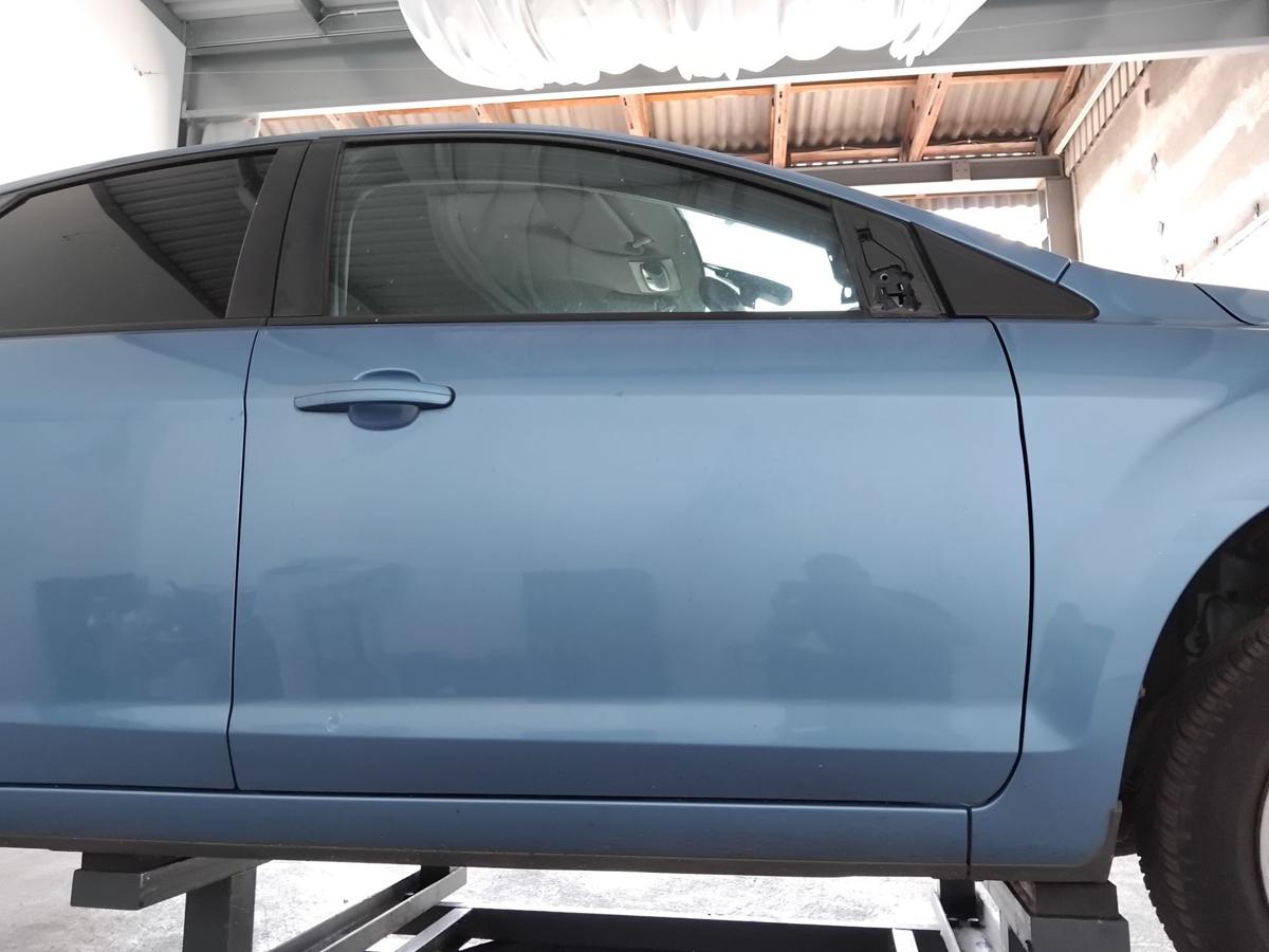 Ford Focus 2 DA3 Tür vorn rechts Beifahrertür visionblau 5-Türer Facelift BJ2009