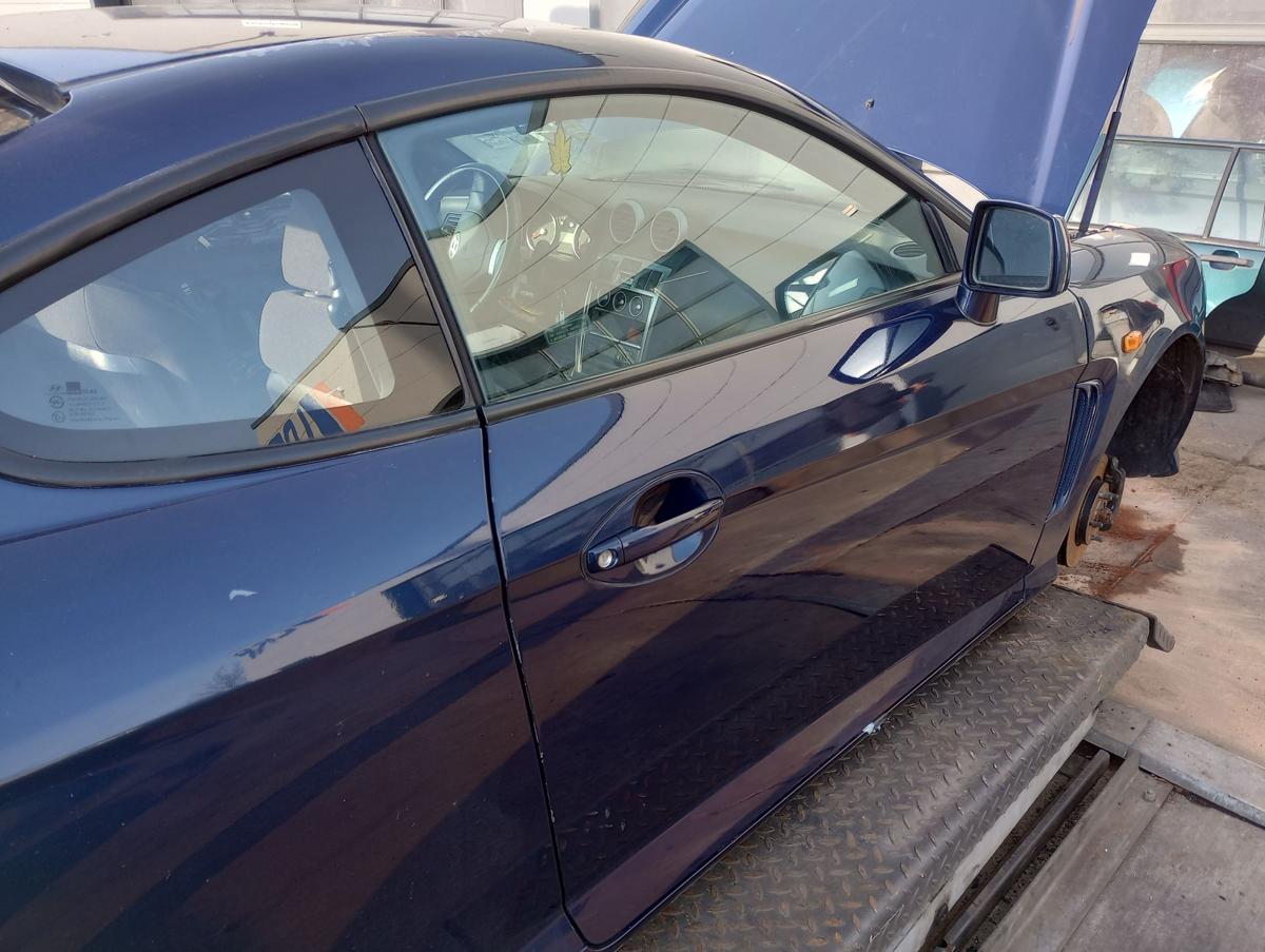 Hyundai Coupé orig Rohtür rechts Beifahrer UC Carbon Blue Mica Bj 2002