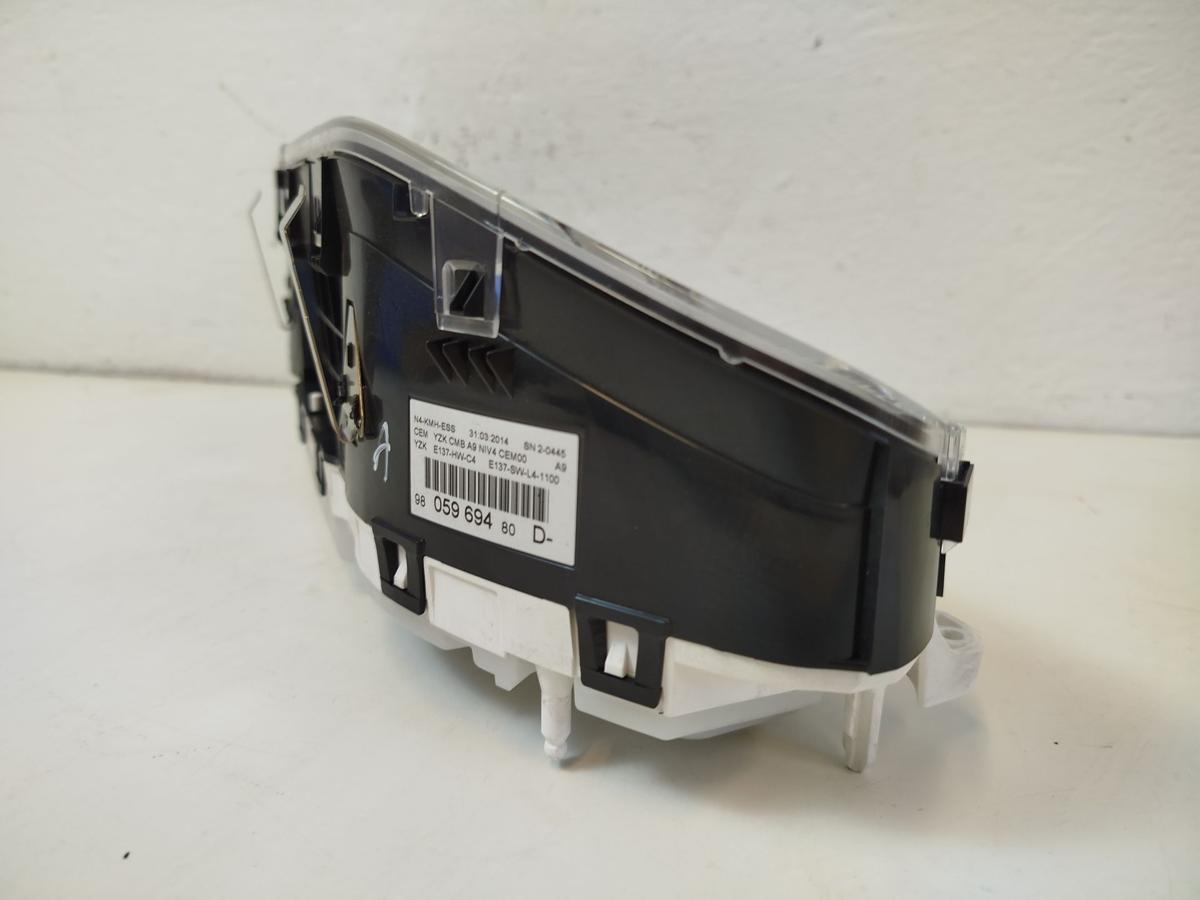 Peugeot 2008 I CU Tacho Kombiinstrument Benzin Cockpit OEM