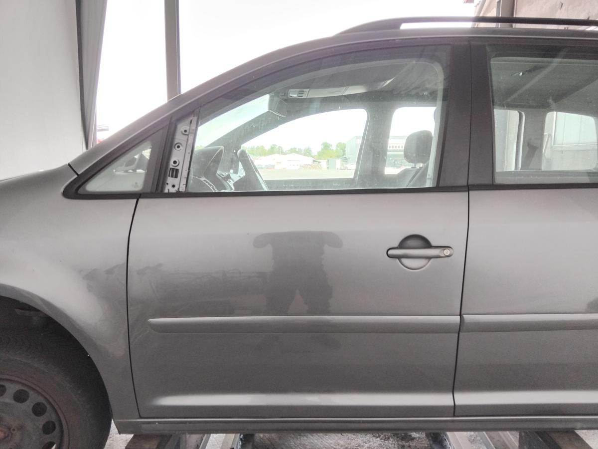 VW Touran 1T original Tür vorn links Fahrertür platinumgreymetallic LD7X BJ2004